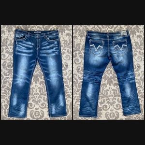 Men’s Ace Affliction Boot Cut Jeans